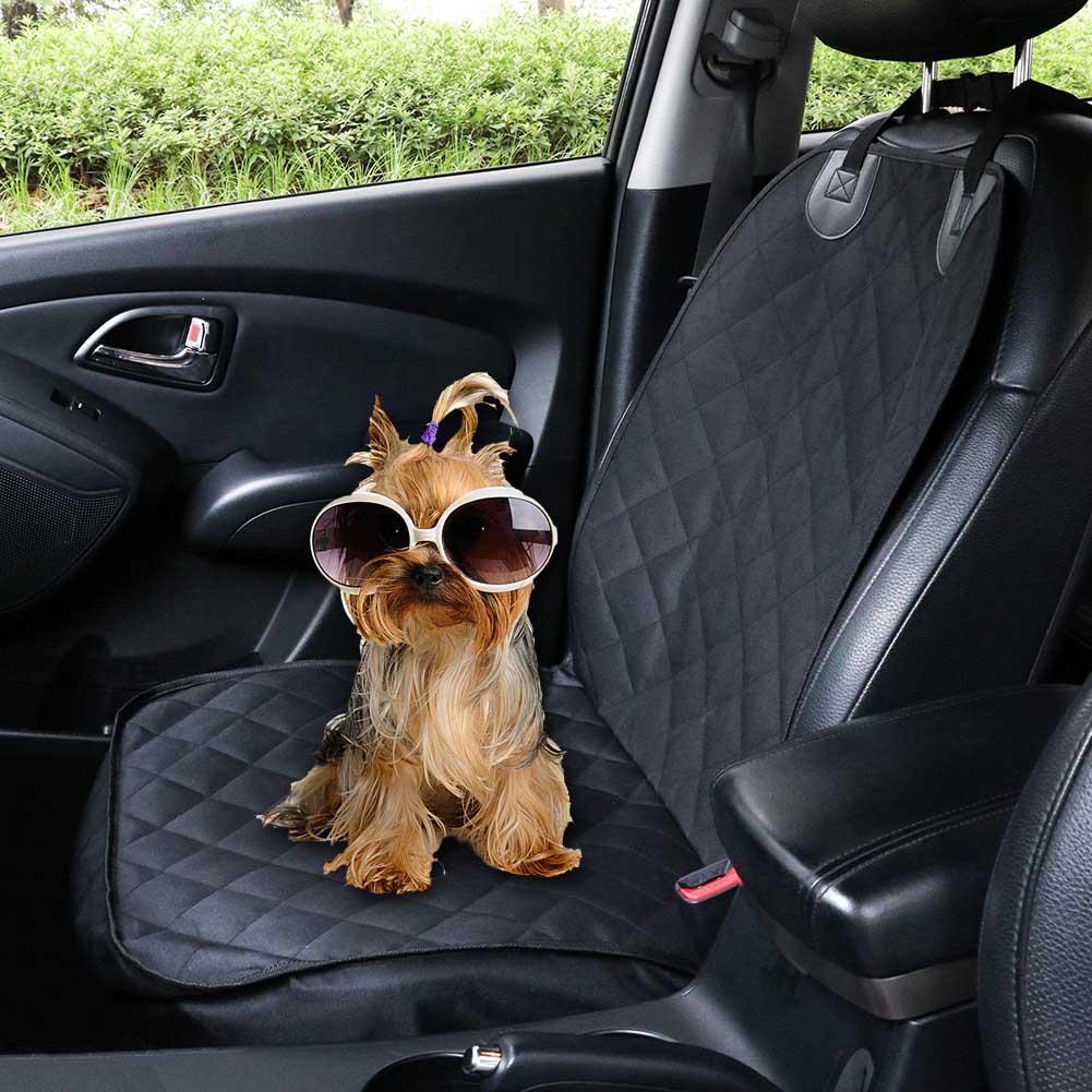 Waterproof Dog Front Seat Cover | Anti-Slip Oxford Cloth Pet Car Seat Protector 100x50cm