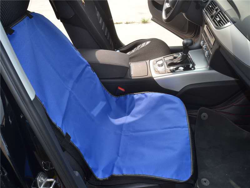 Waterproof Dog Car Seat Mat with Storage | Oxford Cloth Pet Travel Seat Protector for Front & Rear Cars