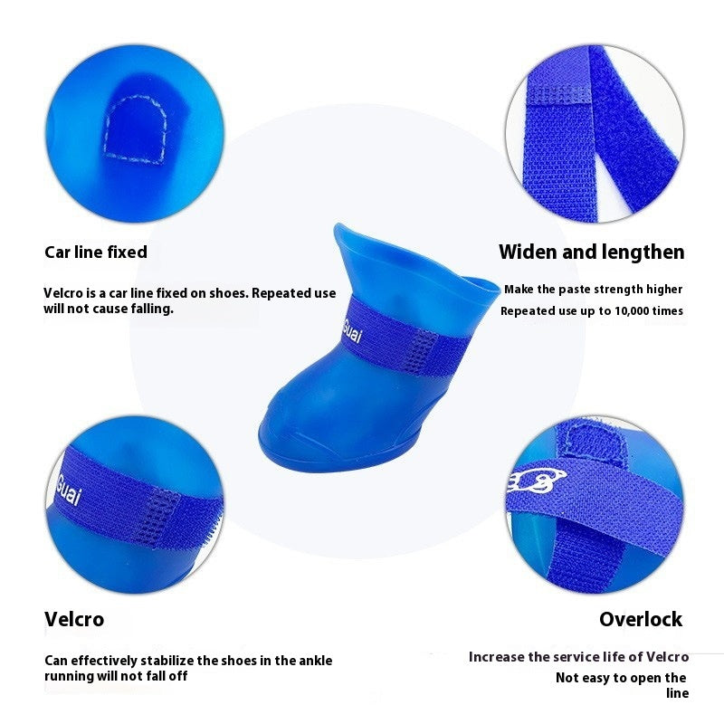 Waterproof Dog Rain Shoes