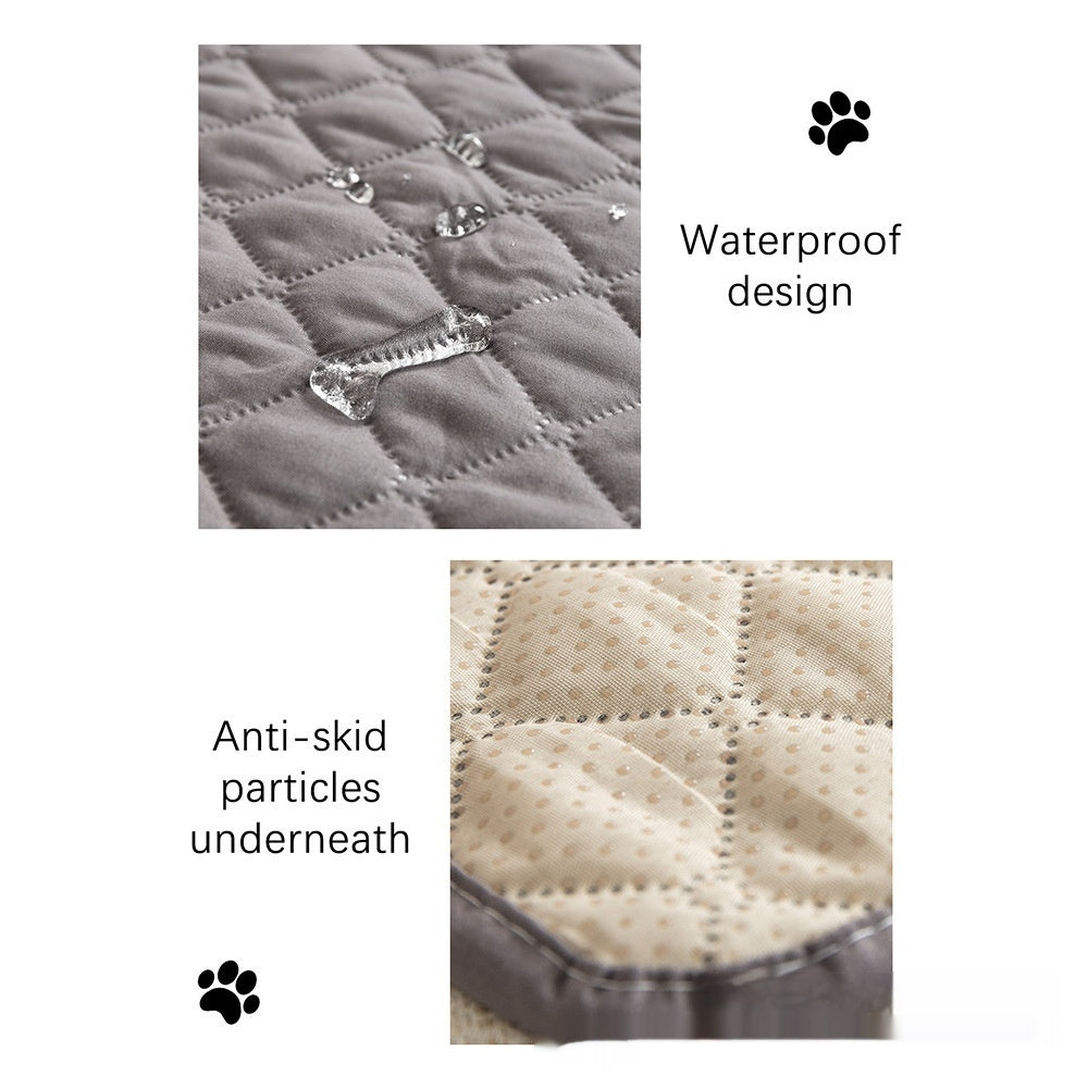 Portable Waterproof Dog Car Bed Mat | Travel Pet Cushion for Cars, Crates & Outdoor Use