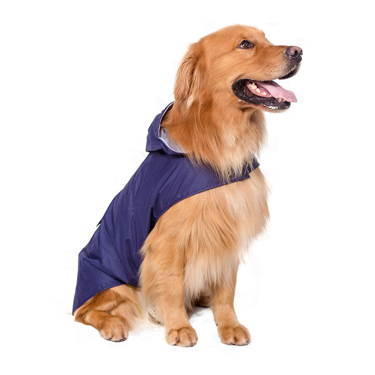 Reflective Waterproof Dog Raincoat