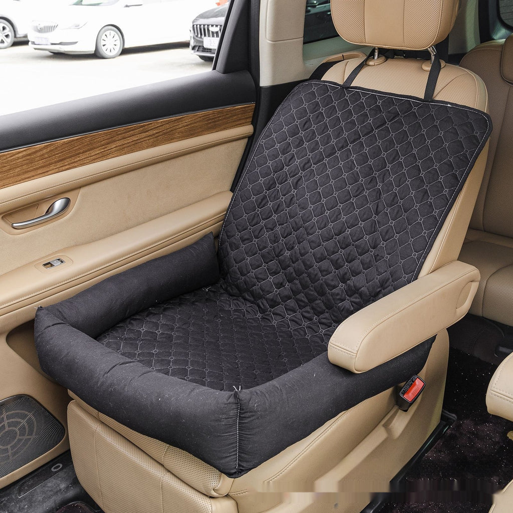 Portable Waterproof Dog Car Bed Mat | Travel Pet Cushion for Cars, Crates & Outdoor Use