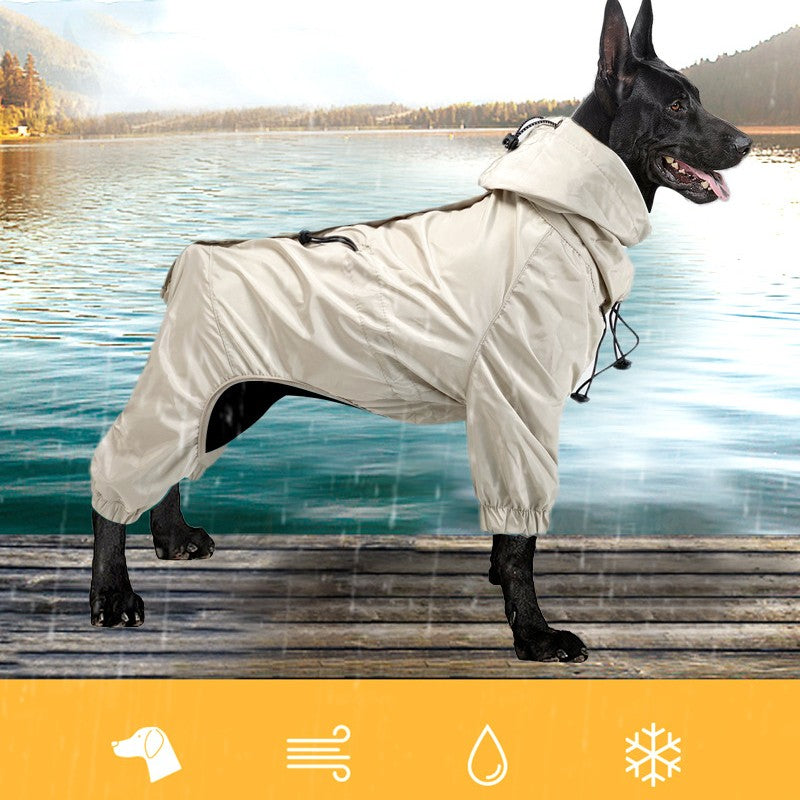 Full Body Waterproof Dog Raincoat