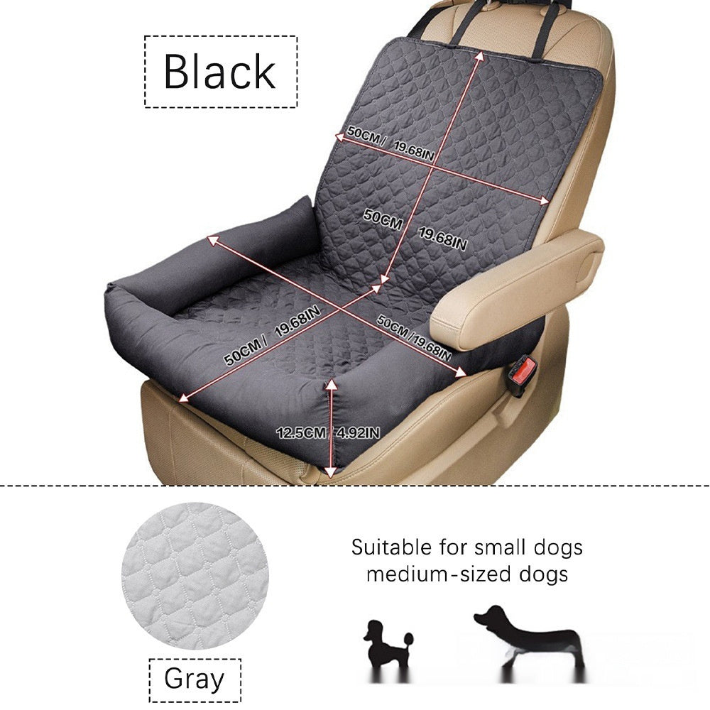 Portable Waterproof Dog Car Bed Mat | Travel Pet Cushion for Cars, Crates & Outdoor Use