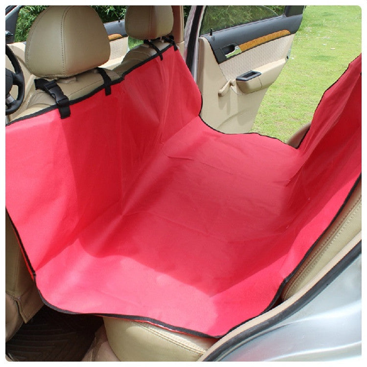 Waterproof Dog Car Seat Cover | Multifunctional Detachable Oxford Cloth Pet Back Seat Protector 135x135cm