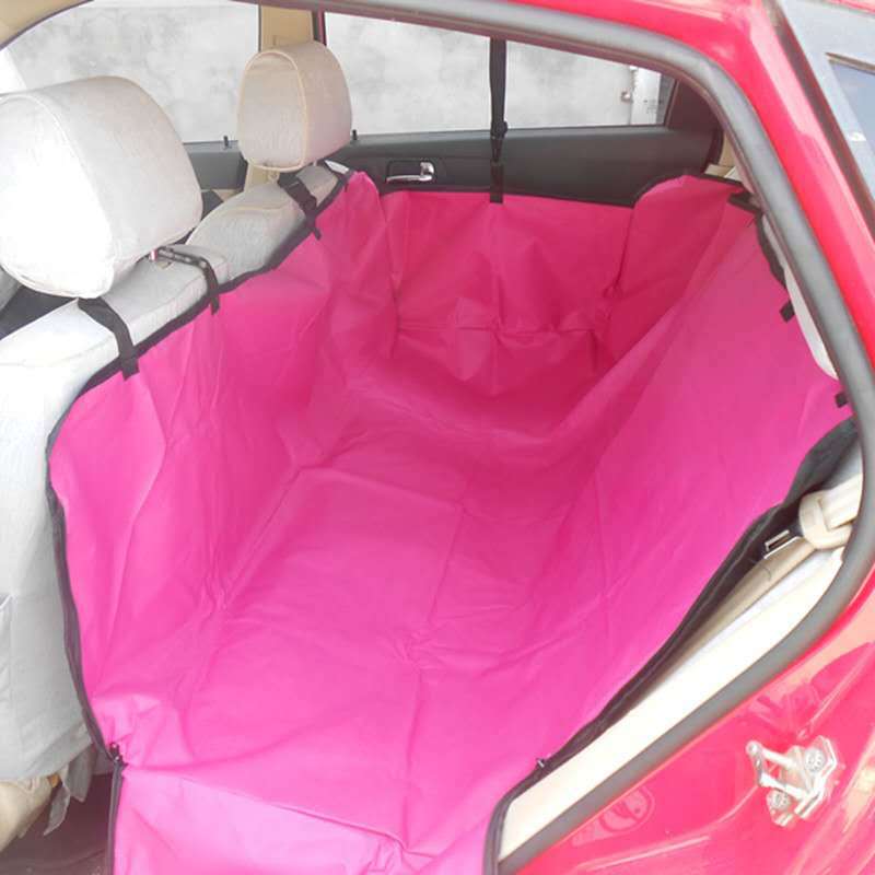 Waterproof Dog Car Seat Mat with Storage | Oxford Cloth Pet Travel Seat Protector for Front & Rear Cars