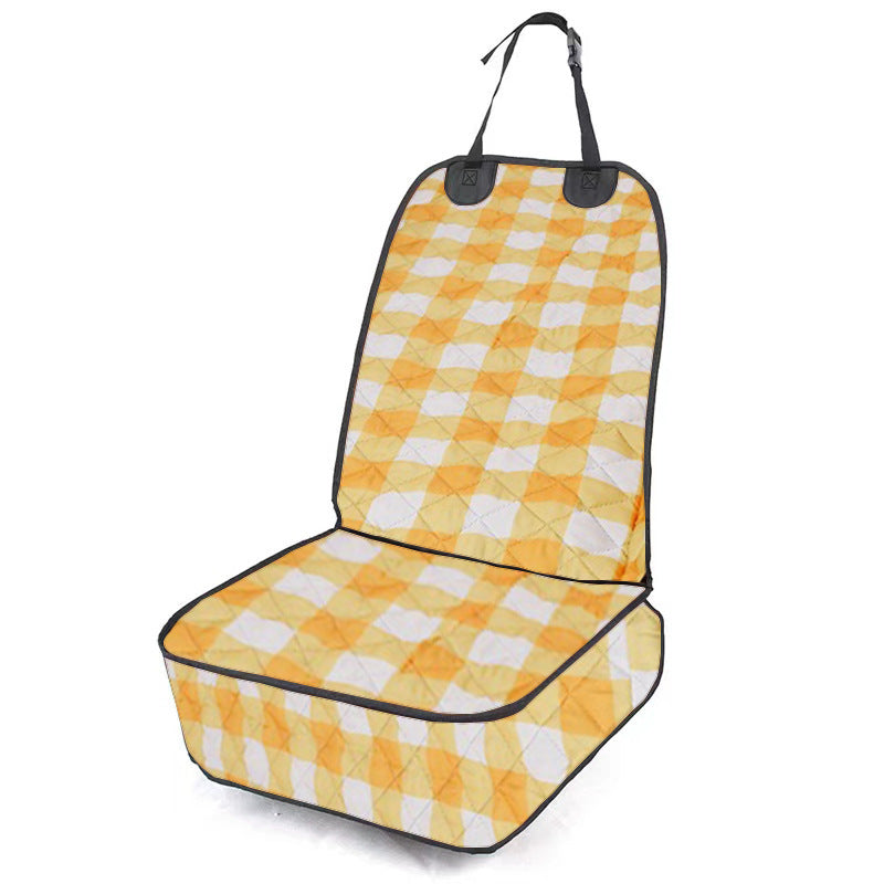 Waterproof Dog Car Seat Bed | Oxford Cloth Pet Car Cushion for Travel, SUV & Co-Pilot Comfort