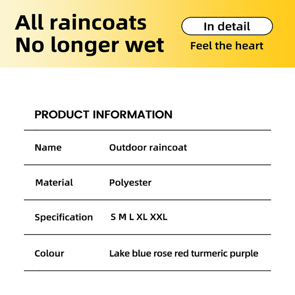 Dog Raincoat With Reflective, Waterproof Dog Rain Jacket With Hood