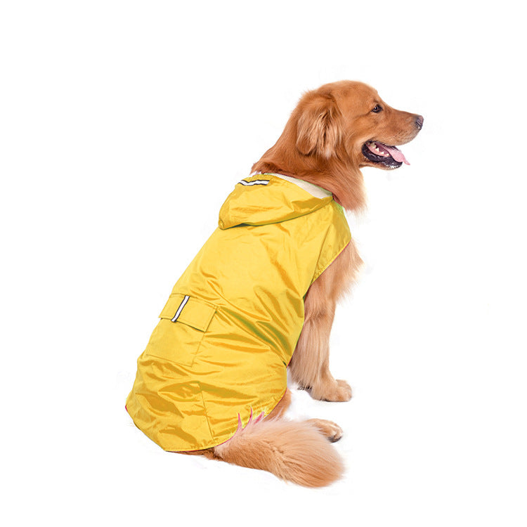 Reflective Waterproof Dog Raincoat