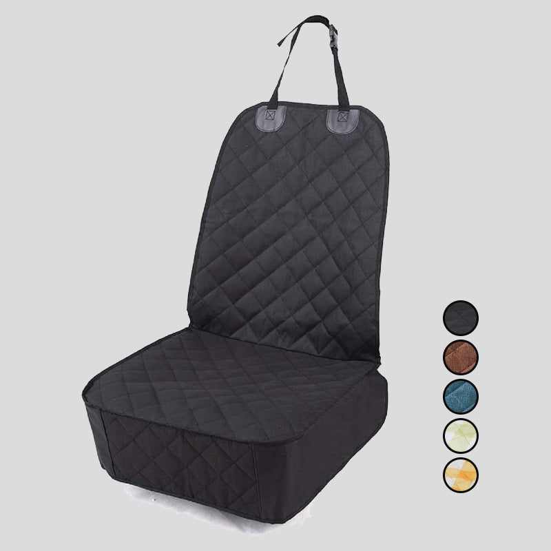 Waterproof Dog Car Seat Bed | Oxford Cloth Pet Car Cushion for Travel, SUV & Co-Pilot Comfort
