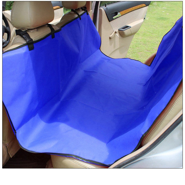 Waterproof Dog Car Seat Cover | Multifunctional Detachable Oxford Cloth Pet Back Seat Protector 135x135cm